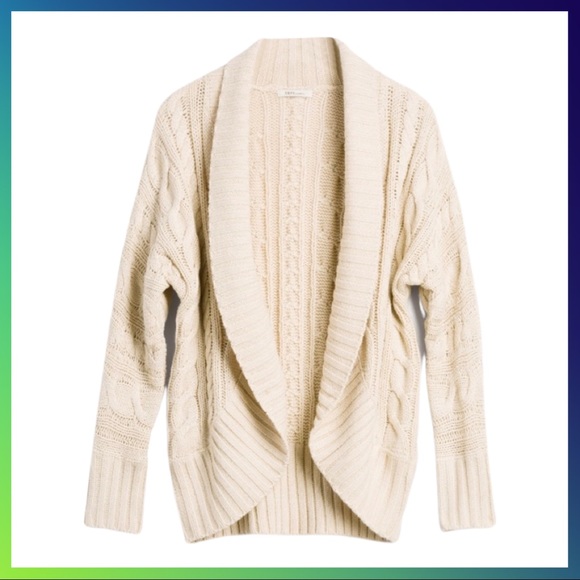 Cozy Casual Sweaters - 🧜‍♀️PRE-LOVED JAYSE CABLE CARDIGAN🧜‍♀️